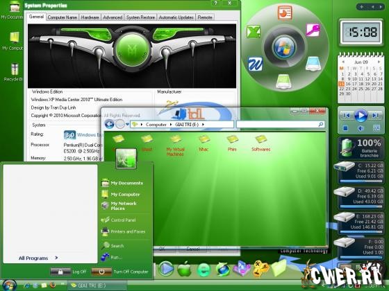 Windows XP Media Center 2010