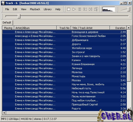 Foobar2000 0.9.6.3