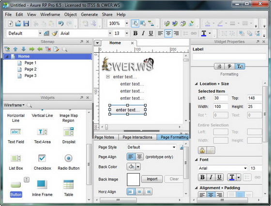 Axure RP Pro 6.5.0.3044