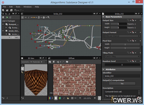 Allegorithmic Substance Designer 4.1.1 Build 13430