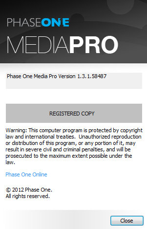 Phase One Media Pro