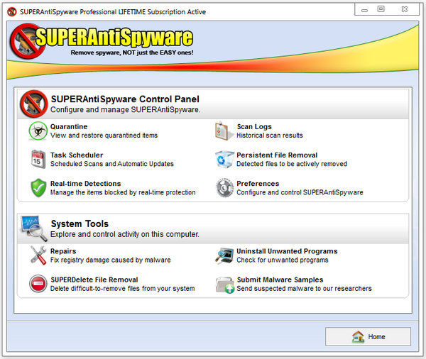 SUPERAntiSpyware Professional