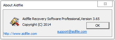 Aidfile Recovery Software Professional