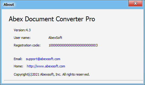 Abex Document Converter Pro