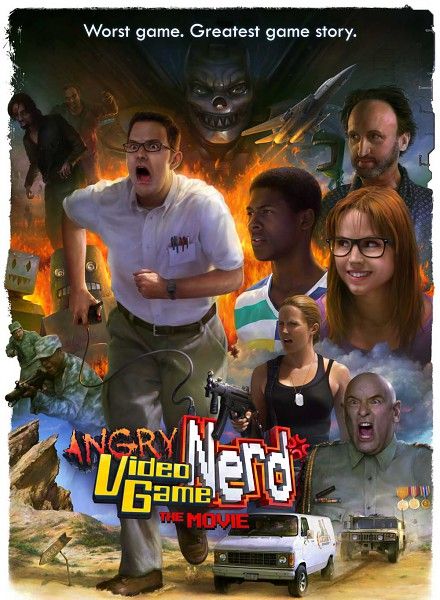 Злостный Видеоигровой Задрот: Кино / Angry Video Game Nerd: The Movie (2014/WEBRip