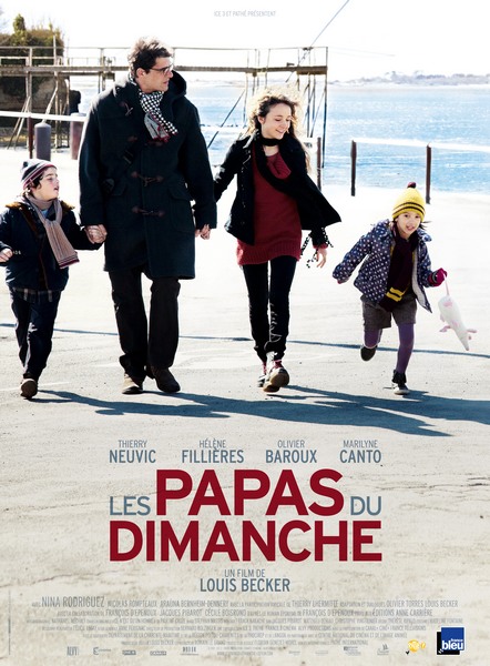 Воскресные папы / Les papas du dimanche (2012) DVDRip