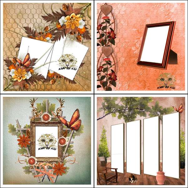 Vintage Digital Scrapbooking Kit  (Cwer.ws)