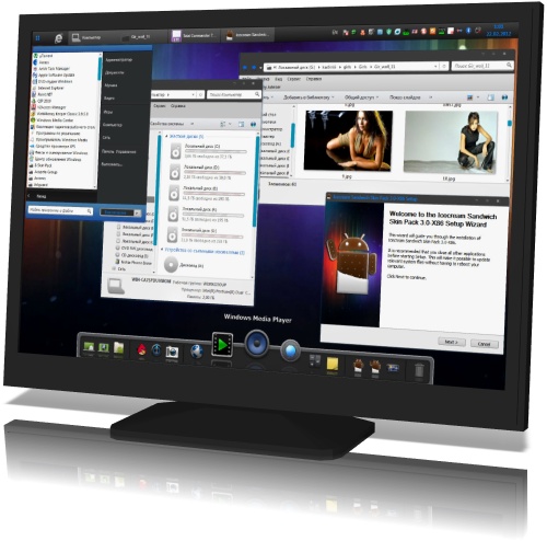 Android Icecream Sandwich Skin Pack 3.0