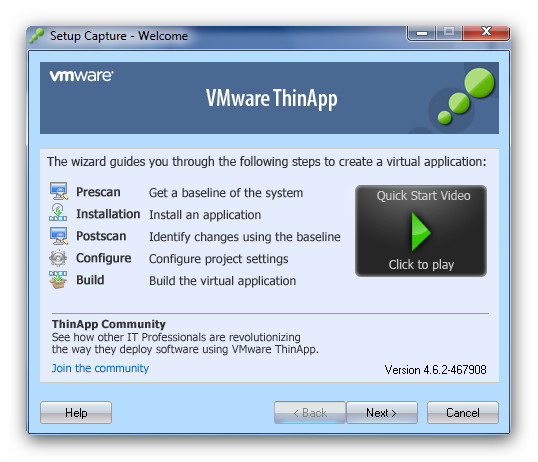 VMWare ThinApp