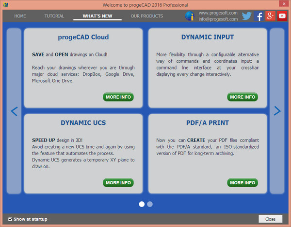 ProgeCAD Professional 2016