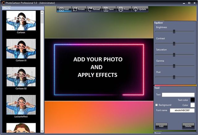 PhotoCartoon Professional 5.0