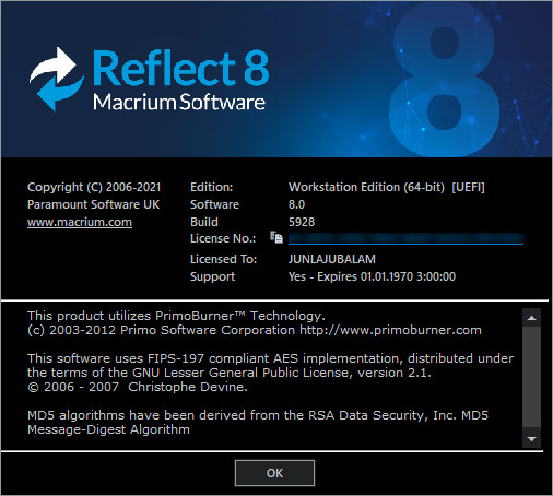 Macrium Reflect 8.0.5903 Workstation / Server Plus