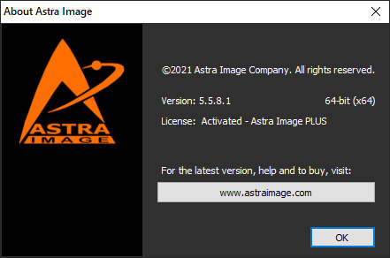 Astra Image PLUS 5.5.8.1