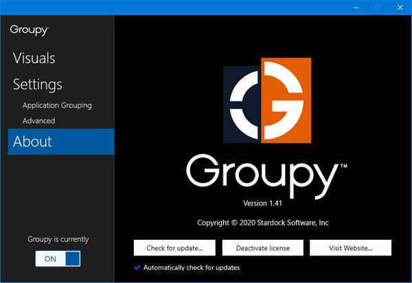 Stardock Groupy 1.41