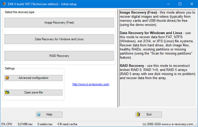 Zero Assumption Recovery 10.0 Build 1957 Technician Edition