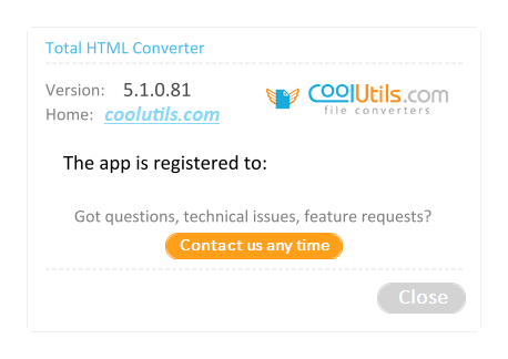 Total HTML Converter 5.1.0.81