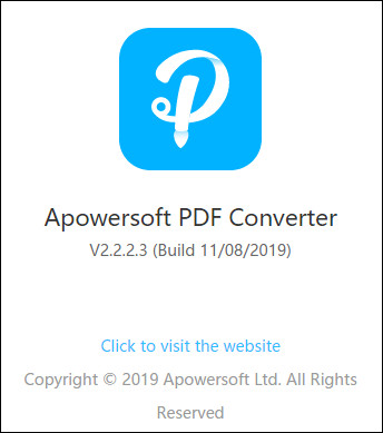 Apowersoft PDF Converter 2.2.2.3