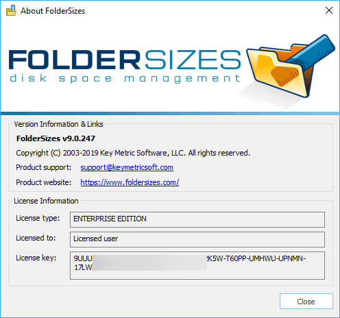 FolderSizes 9.0.247 Enterprise Edition