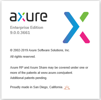 Axure RP Pro / Team / Enterprise 9.0.0.3661