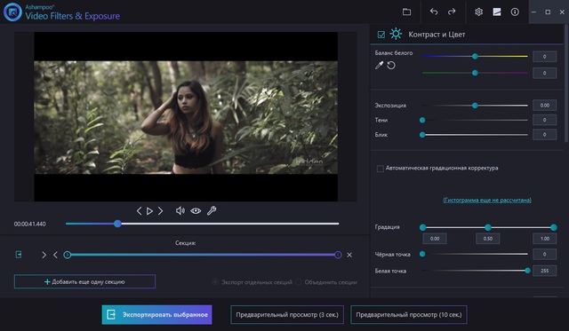 Ashampoo Video Filters and Exposure 1.0.1