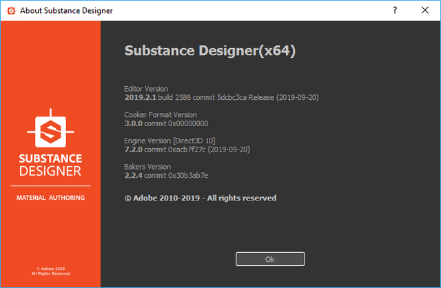 Allegorithmic Substance Designer 2019.2.1.2586