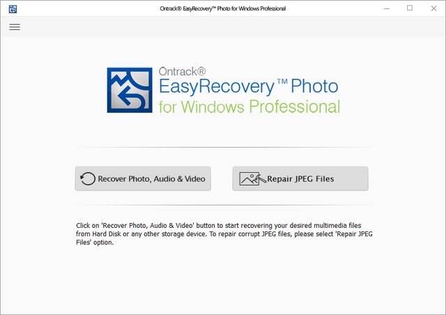 Ontrack EasyRecovery Photo for Windows Professional 12.0.0.0