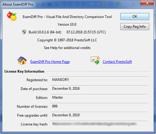 ExamDiff Pro Master Edition 10.0.1.6