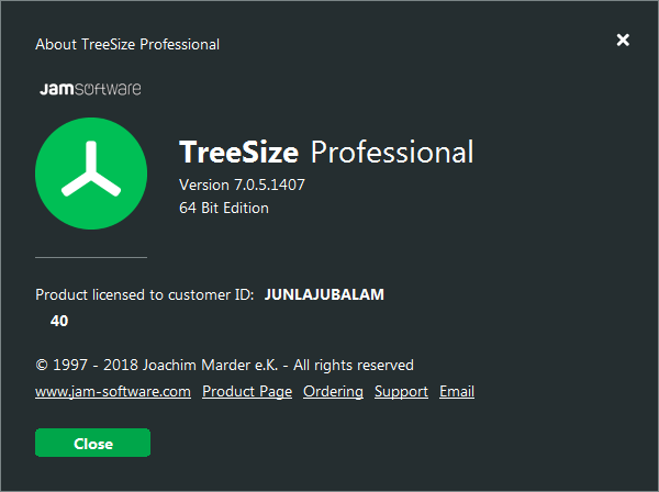 TreeSize Professional 7.0.5.1407