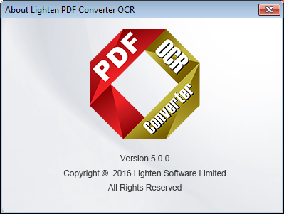 Lighten PDF Converter OCR