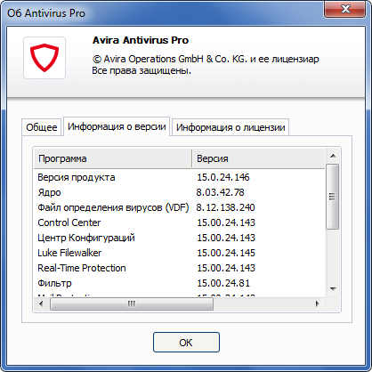 Avira Antivirus Pro 15.0.24.146 Final