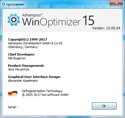 Ashampoo WinOptimizer 15.00.04 + Portable