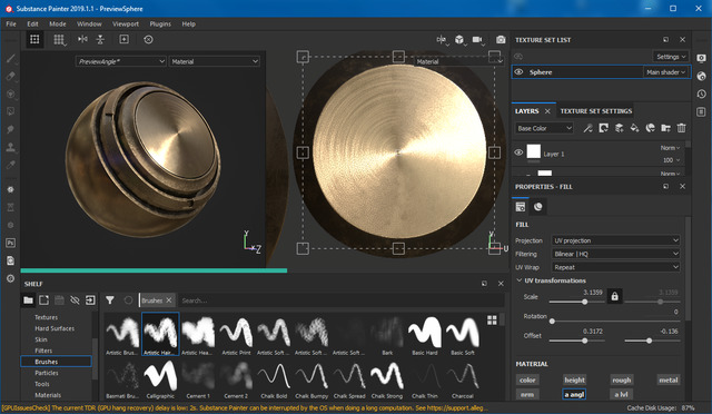 Allegorithmic Substance Painter