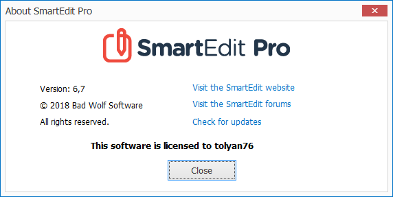 Bad Wolf Software SmartEdit Pro for Word