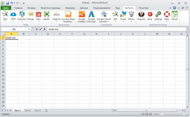 SeoTools for Excel