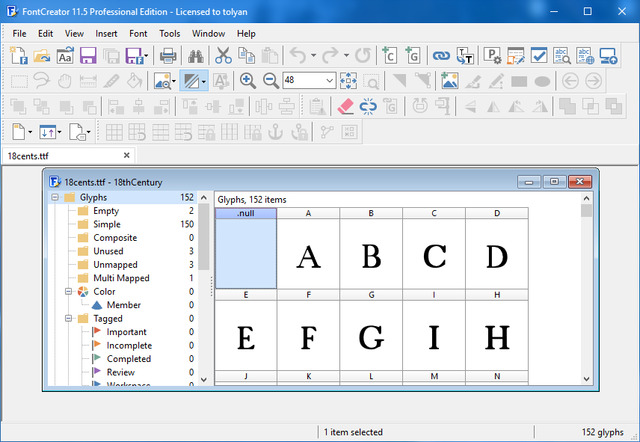 High-Logic FontCreator Professional Edition