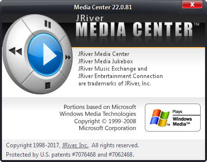 JRiver Media Center 22