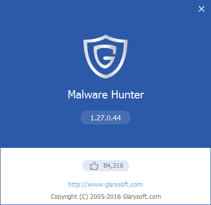 Glarysoft Malware Hunter PRO