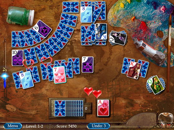 скриншот игры Heartwild Solitaire: Book Two