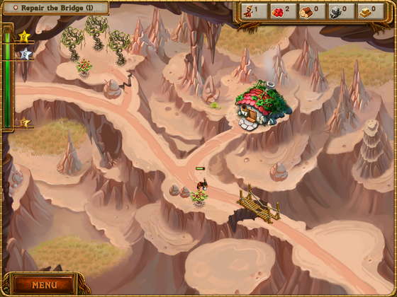 скриншот игры A Gnome's Home: The Great Crystal Crusade