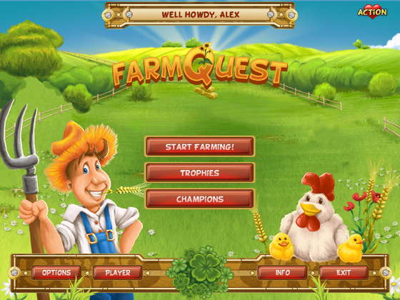 скриншот игры Farm Quest