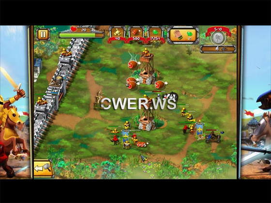 скриншот игры The Wall: Medieval Heroes