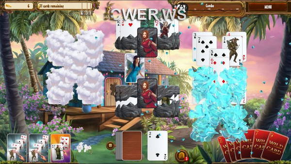 скриншот игры Fantasy Quest Solitaire