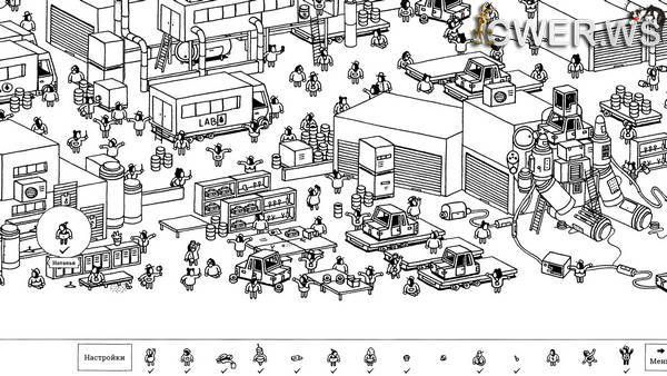 скриншот игры Hidden Folks