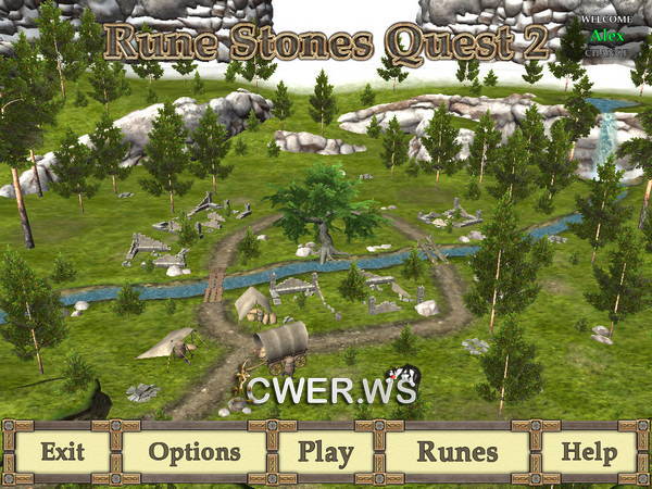 скриншот игры Rune Stones Quest 2