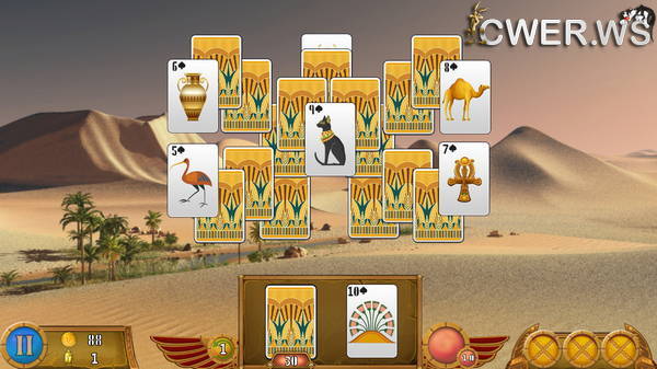 скриншот игры Luxor Solitaire