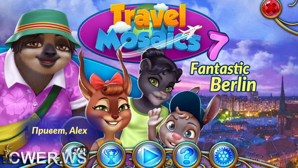 скриншот игры Travel Mosaics 7: Fantastic Berlin