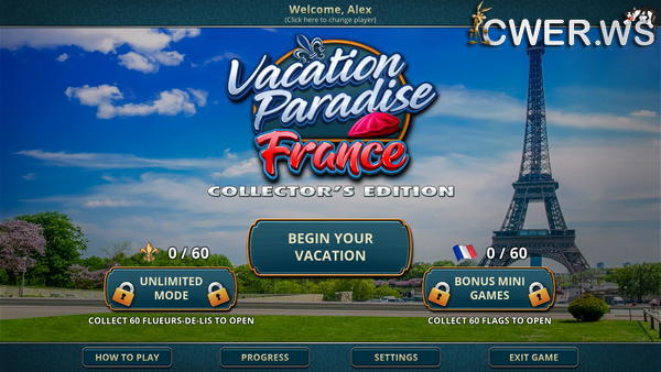 скриншот игры Vacation Paradise 2: France Collector's Edition