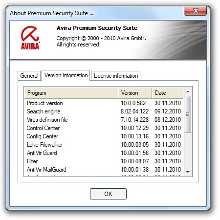 Avira AntiVir Premium Security Suite