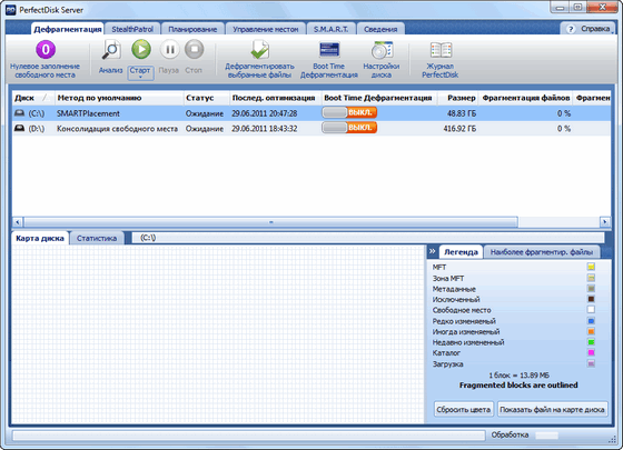 Raxco PerfectDisk Server