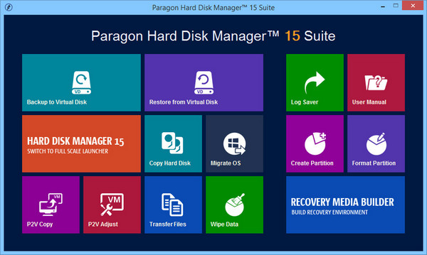 Paragon Hard Disk Manager 15 Suite